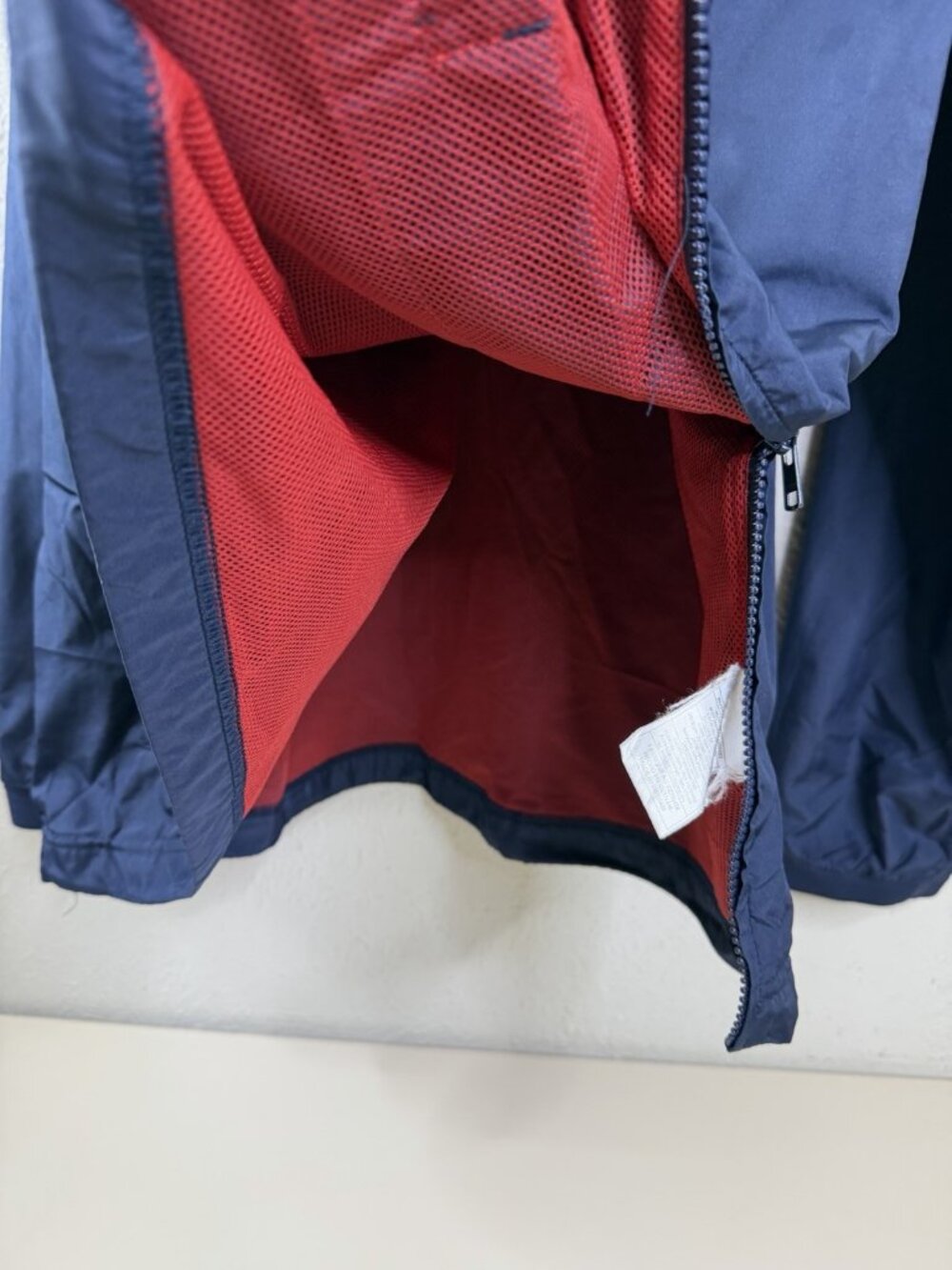 VTG 90s Nike Golf Jacket Men XXL Blue Pullover Windbreaker Crew Neck Nylon EUC - Picture 5 of 10